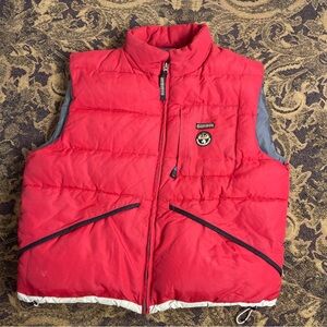 Napapijri‎ Antarctic Research Program Puffer Vest Mens Size M Red